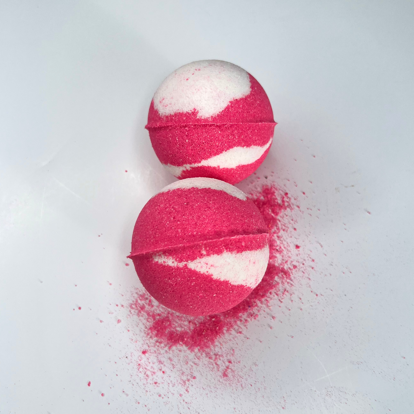 Marshmallow & Fresh Raspberry Bath Bomb